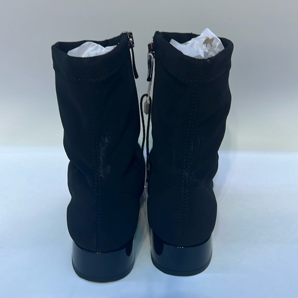 Nila&Nila Elegant Black Stretch Boots for Women EU41/US10 zipper (S-39) - Picture 2 of 16